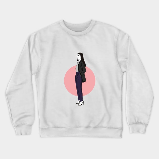 Lena Luthor Crewneck Sweatshirt by Irisadb